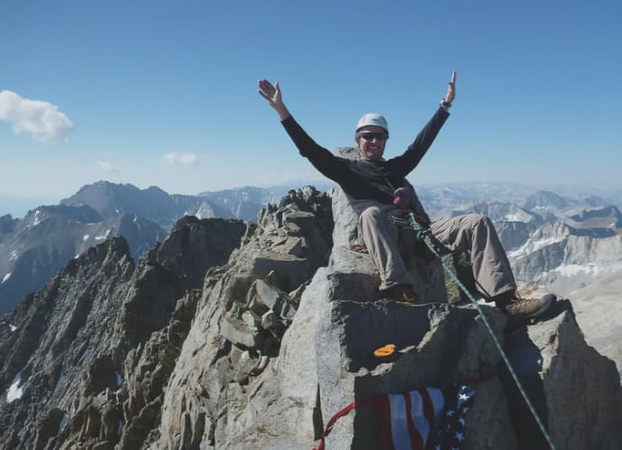 Alpine Rock 2 Sierra Nevada Climber