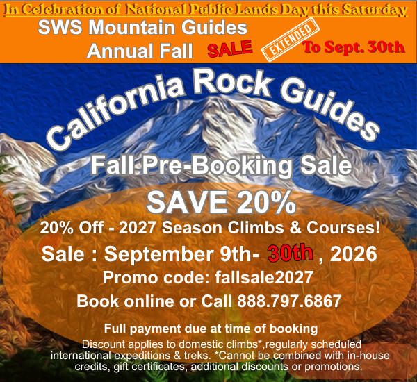 CRG Extended Fall Sale 2027