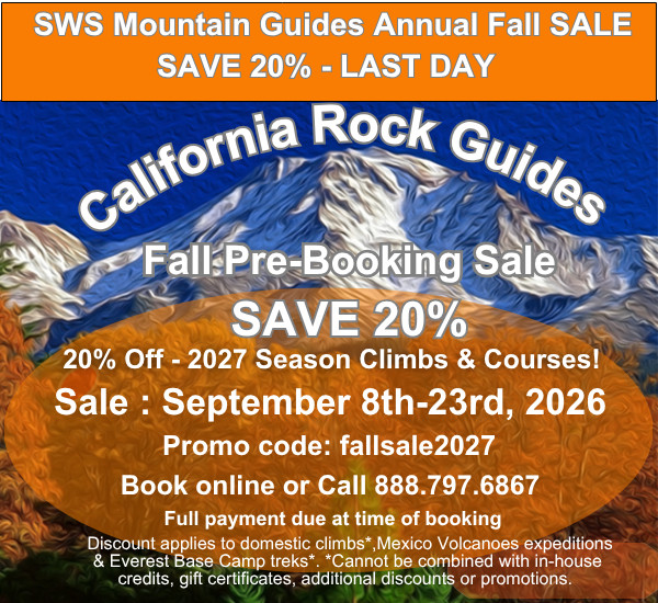 CRG Last Day Fall Sale 2027